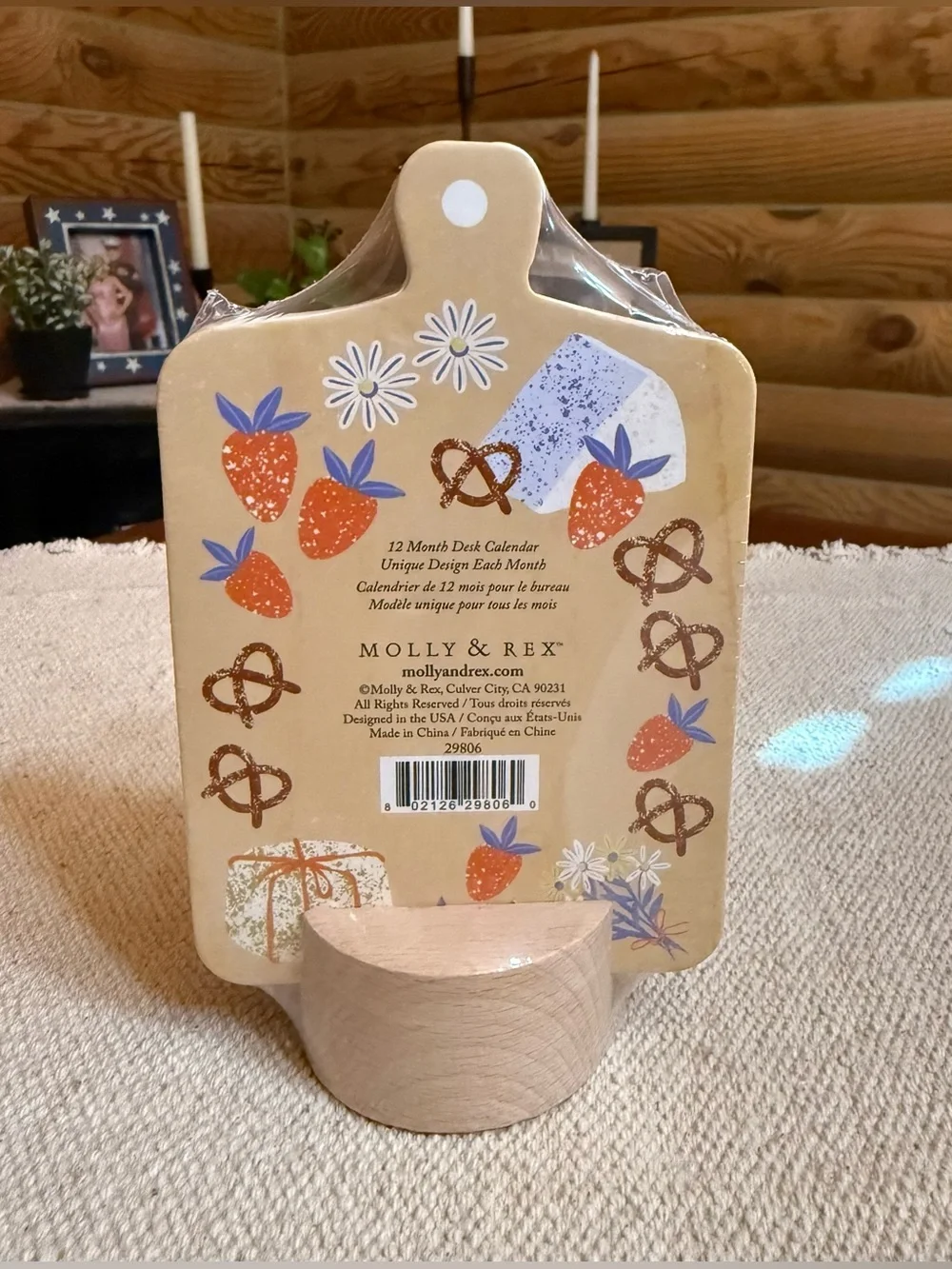 CHARCUTERIE BOARD 2026-2027 Desktop Calendar